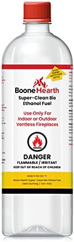 Гориво за камини на биоетанол Boone Hearth Prime Super-Clean Без вентилация - 6 Литра