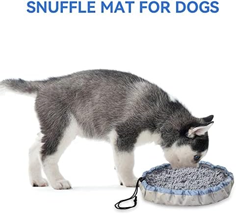 Подложка за кучета FelRelWel Snuffle, Интерактивни играчки за хранене, Събирани храна за тренировка на обонянието на кучетата, Подобряват Естествената способност за хране