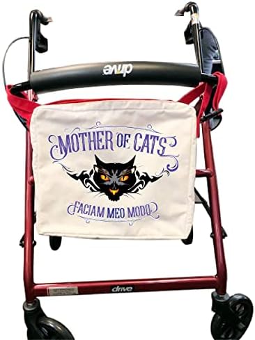 Майката на котки-Faciam Мео Modo! (На латински означава Аз ще го направя по свой начин.) -Забавна чанта за инвалидни колички