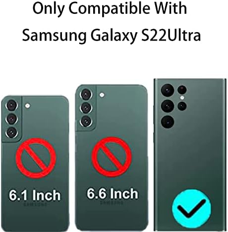5 Бр. Защитно фолио за обектива на камерата S22 Ultra за Samsung Galaxy S22 Ultra 5G 2022 Защитна капачка за