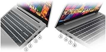 Лаптоп Lenovo IdeaPad 5 сензорен екран 15,6 FHD, Intel Core i3-1115G4 11-то поколение, графика Intel UHD, 8 GB оперативна памет, 256 GB твърдотелно устройство за съхранение на PCIe SSD диск, уеб камер?