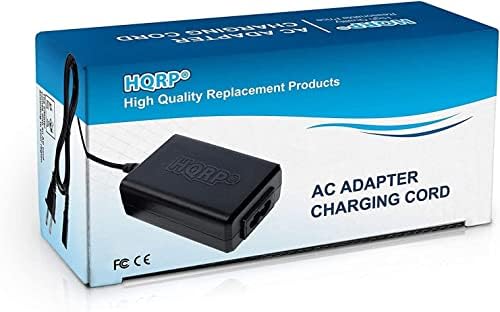 Преносим адаптер за променлив ток/зарядно устройство HQRP, Съвместим с вашата камера JVC AP-V20U, AP-V21U