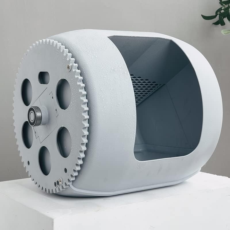 TJLSS Интелигентен Автоматичен Кутия за котешки Тоалетни Електрическа Машина за Какашек Напълно Затворен Голямо Пространство