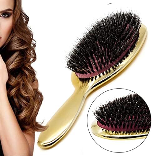 JYDBRT 1 Опаковка Масажна четка за коса, за да се намали загубата на коса, възглавница за коса, влажна гребен на вълна, гребен за стайлинг на коса (Цвят: златен размер: 23 *