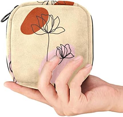 ORYUEKAN Чанта За съхранение на Хигиенни Кърпички, Преносима Чанта за Съхранение на Менструалния Купа за Жени и Момичета,