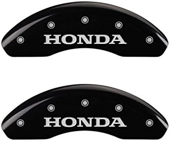 Капачки на челюстите MGP 20197SCIVBK с Черно Прахово покритие Honda/Civic 2015 Г., Гравированная делото шублер