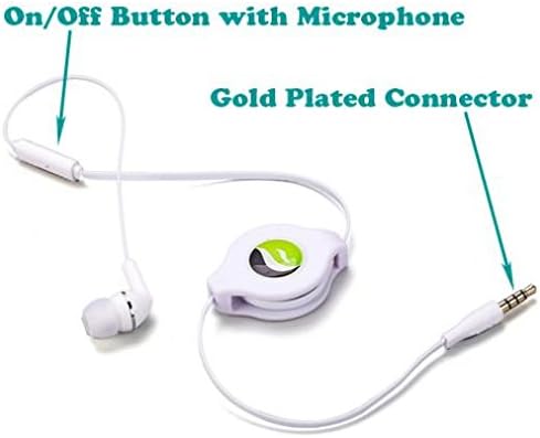 Прибиращи Мононаушники Слушалки 3,5 мм с микрофон за телефон Stylo 5 - Хендсфри Слушалки, накрайници за уши,