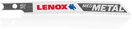 LENOX Tools 1991570 Пильный диск за рязане на средно метал с U-образно опашка, 3 5/8 x 3/8 18 TPI, 5 опаковки