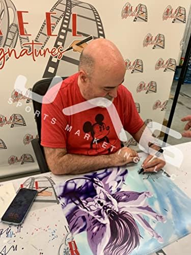Кайл Хърбърт с автограф и надпис 16x20 снимка Bleach JSA COA Aizen Dragon Ball Z