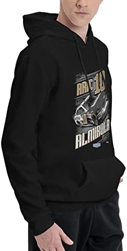 Dowrap Aric Almirola 10 Мъжки Пуловер С качулка Ежедневни Hoody С Качулка най-Добрите Блузи, Спортно Облекло Спортен