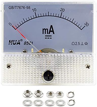 Mecion DC 0-30mA Аналогов Амперметър с Показалеца Тип Ampere Тестер 85C1