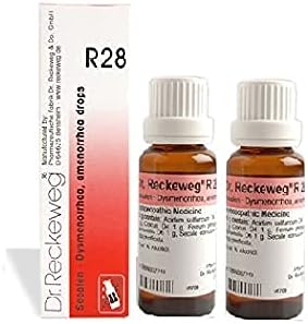 Капки NWIL Dr. Reckeweg R28 от дисменорея и аменорея (опаковка от 2 броя), по една за всяка поръчка