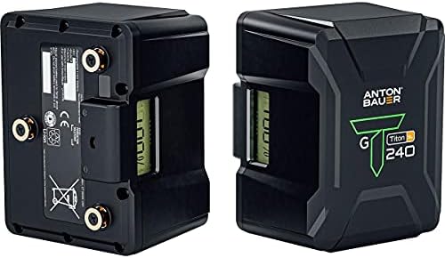 Определяне на Anton/Bauer Titon 240 Злато, Батерия с капацитет 238 Wh 14,4 v, Професионална Стойка за Батерии