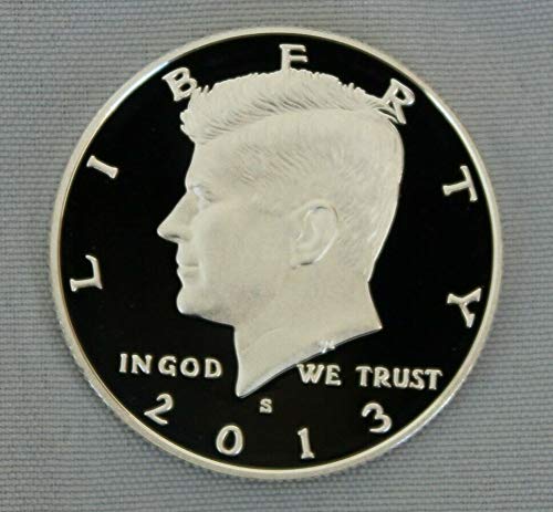 Монетен двор на САЩ за 2013 г. С Дълбока Камеей Кенеди Proof Half DCAM