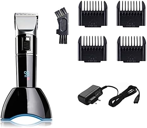 Машинки за Подстригване на коса за Мъже, LCD Професионална Машина За Рязане на Коса, Електрически Тример За Коса, Брада,