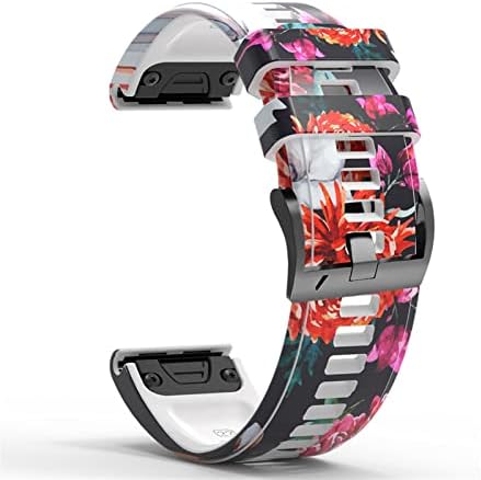 Каишки за ръчни часовници IOTUP за Garmin Fenix 5 5X Plus 6 6X Pro 935 945 3HR Смарт Часовници С Печат на Спортен Силиконов
