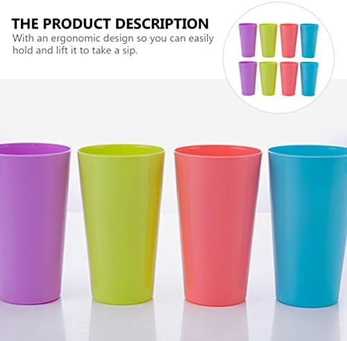 Toyvian Детски Чаши Пластмасова Чаша, Пластмасови Пластмасови чаши Пластмасови чаши за Пластмасови Чаши за многократна