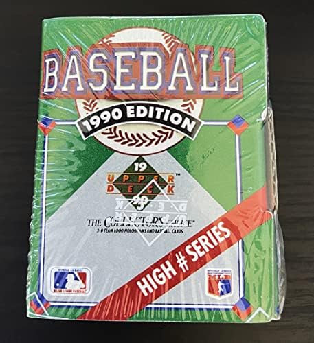 1990 Горна палуба Бейзбол серия High Number Series Фабрично Запечатани комплект (Бейзболен набиране) МЕНТА