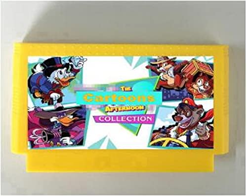 Игри касета Aditi The Afternoon Cartoons Collection 117 в 1 за конзоли NES (жълт)