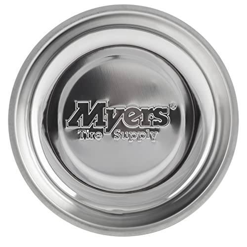Myers Tire - high-performance тава на магнити от неръждаема стомана с диаметър 6 инча, дълбочина 1,5 см, от тежка