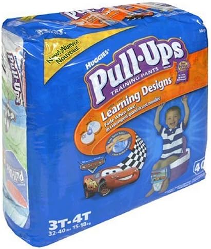 Спортни панталони Huggies Pull-Ups с обучение на модел, За момчета, 4-5 години, броя на елементите 44