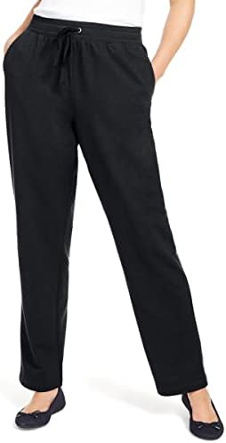Дамски спортни панталони Димитров Scott Френски бадем хавлиени трико Участък Черен на Цвят, Размер XX-Large