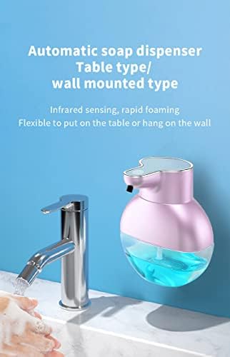 Автоматично дозиране система сапун на пяна Pikpoa 14 грама, на стена / Настолна, Безконтактен, Електрически, с 2 регулируеми