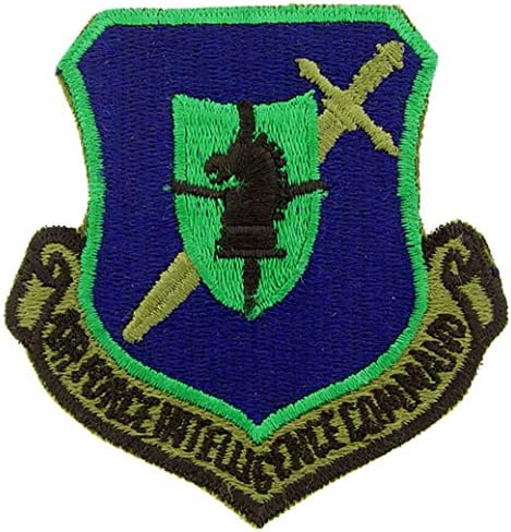 Нашивка Разузнавателно управление на военновъздушните сили на САЩ с бродерия, цвят поставили желязо (цветен)