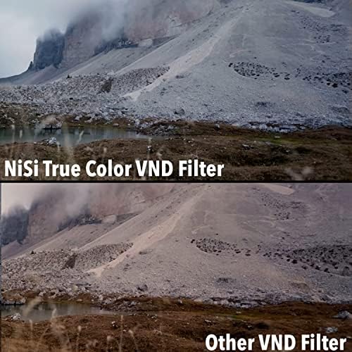 NiSi 58mm True Color ND-Vario | Филтър, с променлива неутрална плътност 1-5-степенна, автоматична | Регулируема