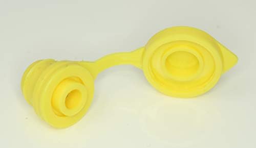 JSP Производство Избира опаковка Жълта капачка за бутилка газ Chilton Briggs Rotopax Förbannat Anchor Multipack Цена (10)