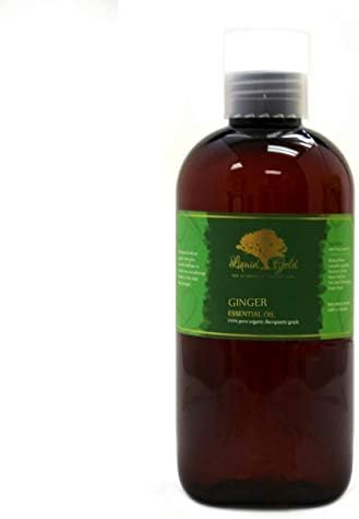 8 Унции Етерично масло от джинджифил Премиум-клас Течно Злато Чиста Органична Натурална Ароматерапия