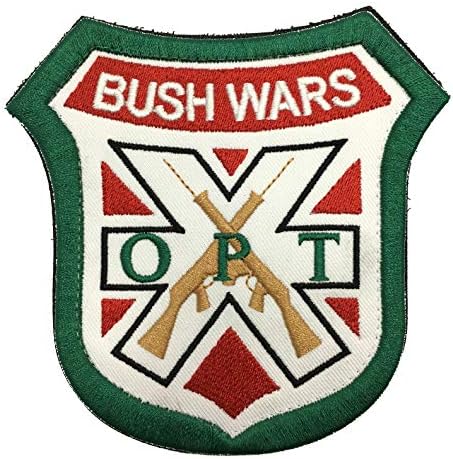 Нашивка Bush Wars Тактическа Военна Армията Бродирана Нашивка на Бирках кол център операции Ленти с Обков-куки и Вериги