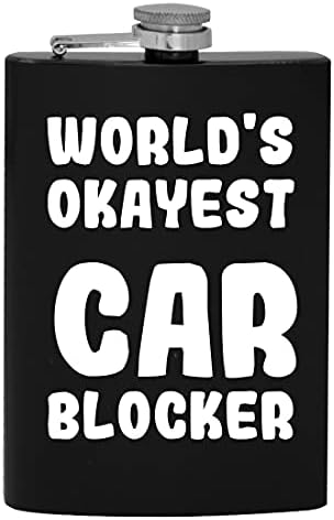 Най-сигурният автомобил на блокиращите в света - фляжка за алкохол с капацитет от 8 грама