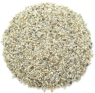 2 кг естествен едър кварцов пясък - за използване в Социалната, Декор, Градинарство, Пълни с вази, Аквариуми,