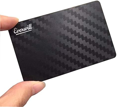 100 бр./лот, дебелина 0,5 mm, текстурный фон с надпис, визитна картичка от черен метал