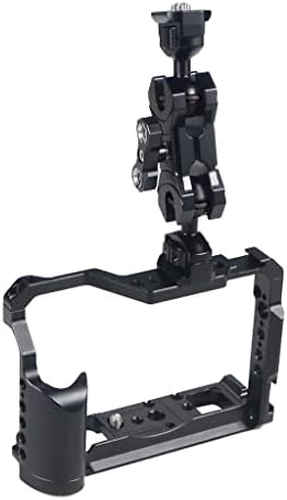 Комплект FEICHAO Магията на Arm за защита от отслабване със супер-скоба/клетка за камера от Алуминиева сплав, Съвместими с Fuji XT20/XT30, камера Ninja F5Pro (с нея)