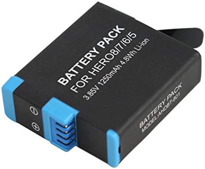 Замяна на батерията AHDBT-801 за камери GoPro HERO7 Black - Съвместима с напълно декодированной батерия SPJB1B