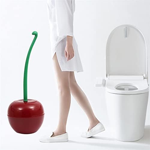 GENIGW Скъпа четка за тоалетна под формата на череши, ABS Мека четка За почистване, Определени Хигиенни зъби, Инструмент за почистване (Цвят: D, размер: 1)