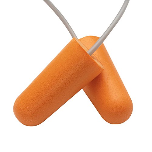 Тапи за уши за еднократна употреба Jackson Safety H10 (67210), NRR 31, Оранжеви, С кабел, Универсален размер, 200