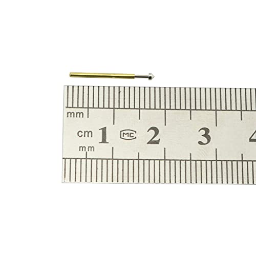 SQXBK 100ШТ P75-E3 Диаметър 1,5 мм, Дължина на Пружинен Тест сонда 16,5 мм, Штыревая Конусовидна Корона