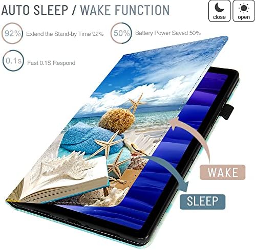 Калъф с линия за стилус на Galaxy Tab S6 Lite 10,4 2020/2022 (P610/P615/P613/P619) Автоматичен режим сън,