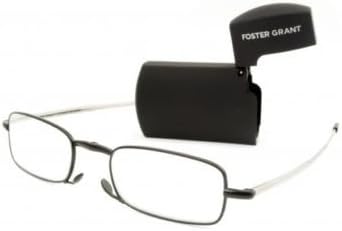 MicroVision Optical от Foster Grant Компактни Сгъваеми Очила за четене Gideon + Якост 3,25