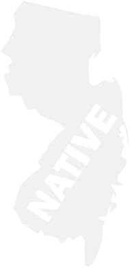 Дизайн на Чаши във формата На Карта Роден щат-Ню Джърси, Домашен щата, 12-инчов Винил Стикер Лавандула цвят