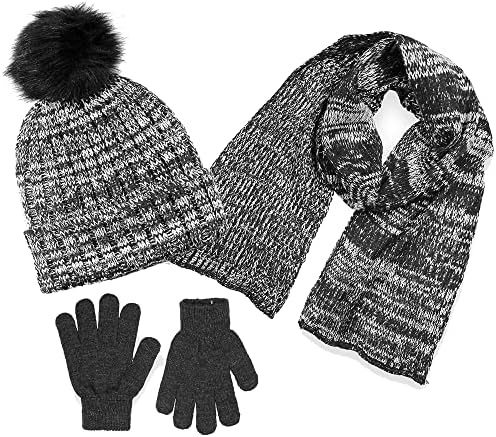 Комплект шапки, шалове и ръкавици за момчета Polarwear-Детски Зимни Аксесоари За студено време-Детски комплект шапки за еднократна