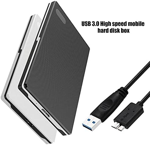 Корпуса на твърдия диск CHUNYU 2,5 инча, USB 3.0 Тънък SATA SSD Твърд диск, Зарядно устройство Корпус Високоскоростен