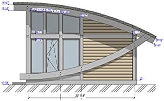 ECOHOUSEMART | Комплект за вкъщи от тежки дървената рамка | таванска стая с 2 спални | Сборен Хижа-хижа със