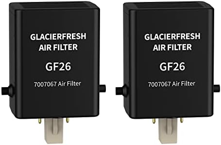 Касета за пречистване на въздуха GLACIER FRESH 7007067, Смяна на въздушен филтър За въздушен филтър хладилника