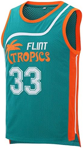 Баскетболни потници Aolapo Flint Tropics Jersey Moon 33 за мъже на S-XXXL