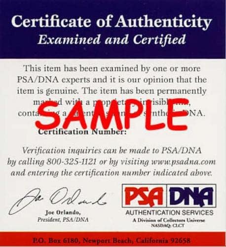 Това Siver PSA ДНК Coa Автограф на Националната лийг Бейзбол с Автограф на 3 - Бейзболни Топки с Автографи