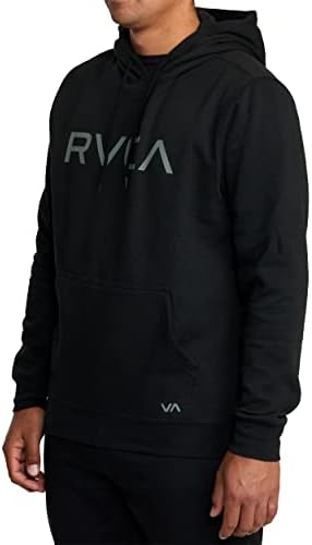 Мъжки Графичен мек вълнен плат Пуловер RVCA с качулка Hoody